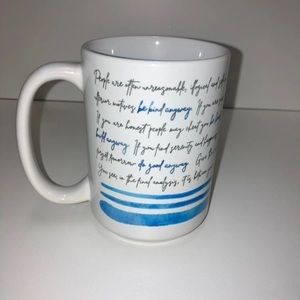 Mother Teresa's “Do Good Anyway” Quote Mug